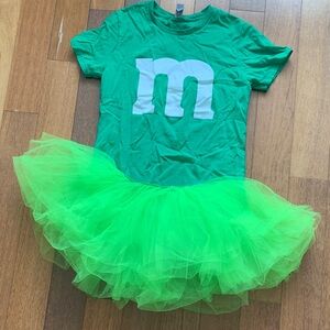 Amazon Green M&M Costume for women